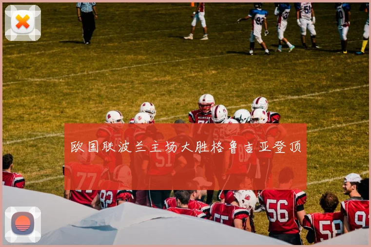 欧国联波兰主场大胜格鲁吉亚登顶